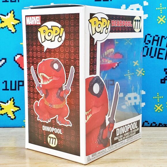 Funko PoP Deadpool Dinopool #777 Nerdy 30 Years Collectible + Protector NIB - Picture 2 of 10
